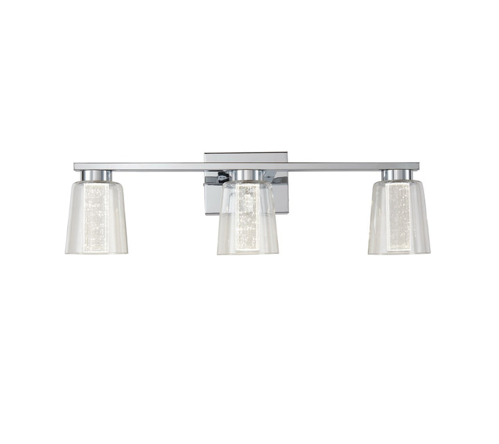 Collection 3-Light Bathroom Vanity Fixture Chrome