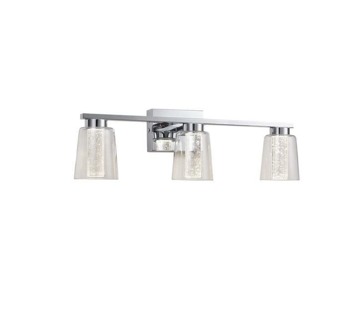 Collection 3-Light Bathroom Vanity Fixture Chrome