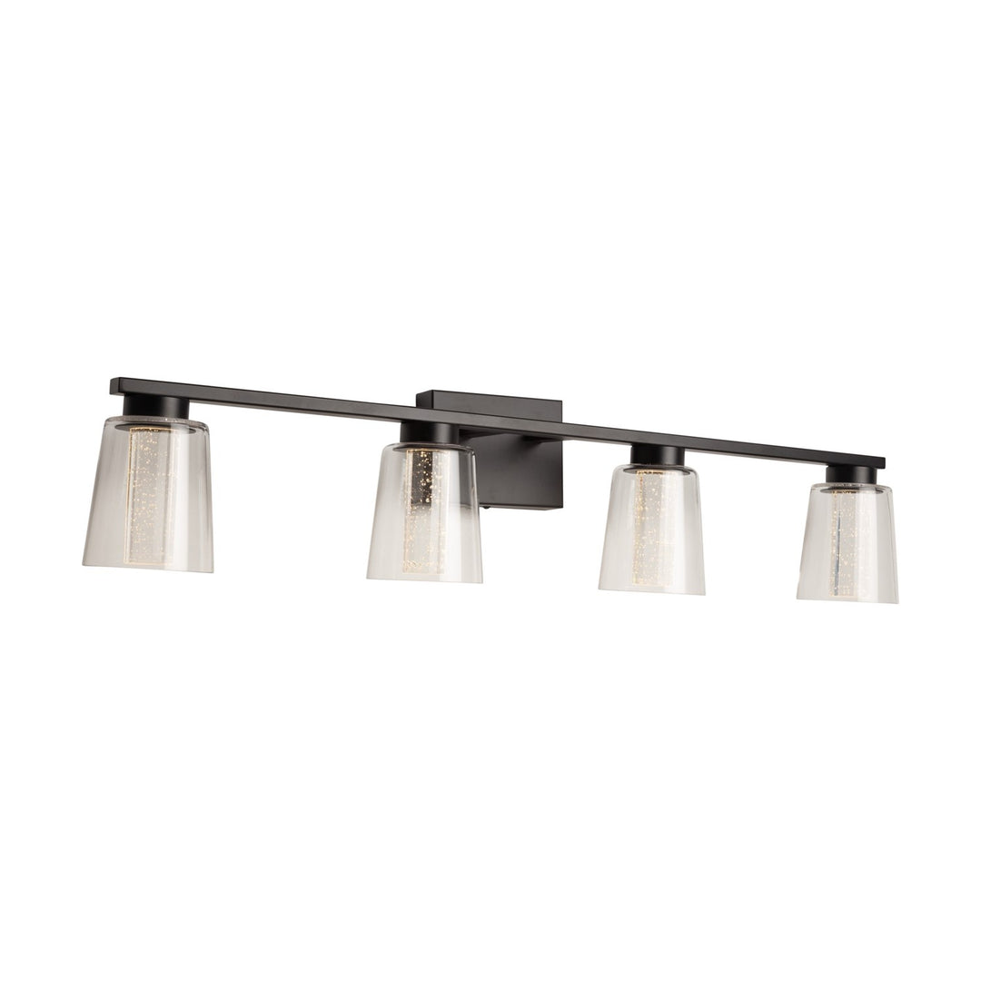 Collection 4-Light Bathroom Vanity Fixture Black