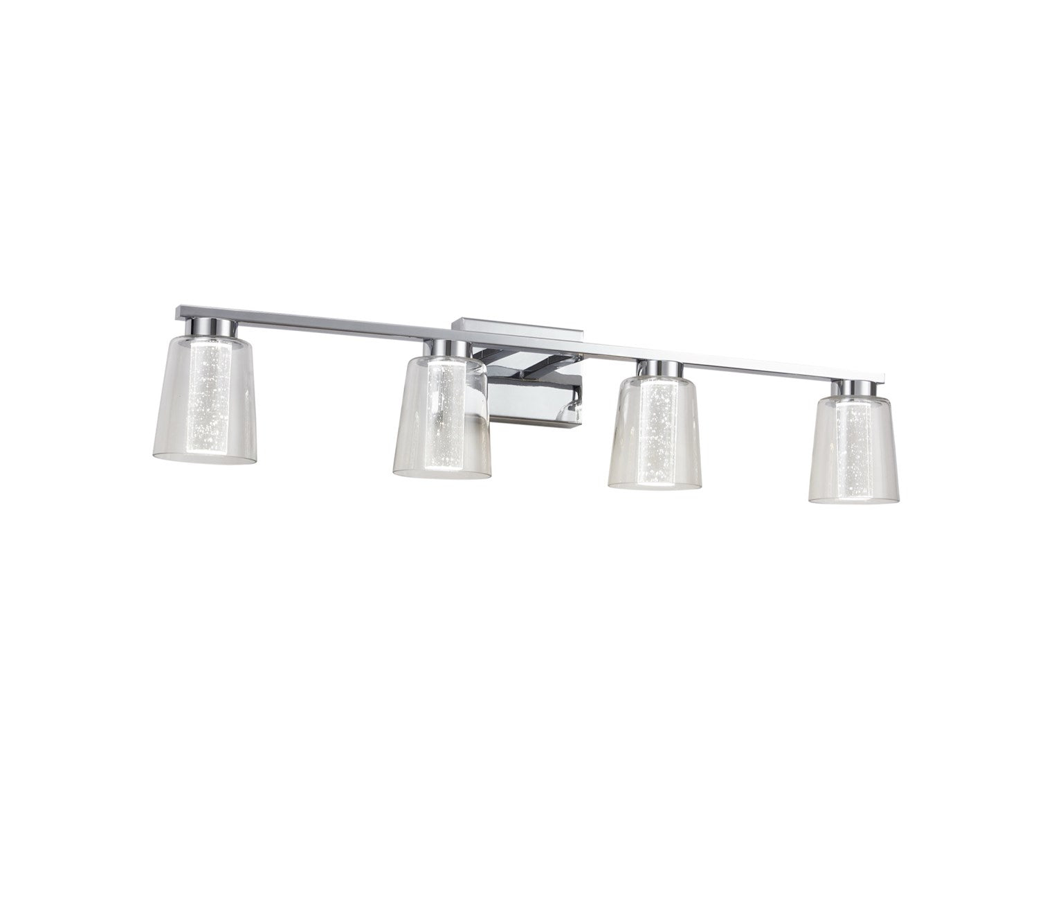 Collection 4-Light Bathroom Vanity Fixture Chrome by Artcraft