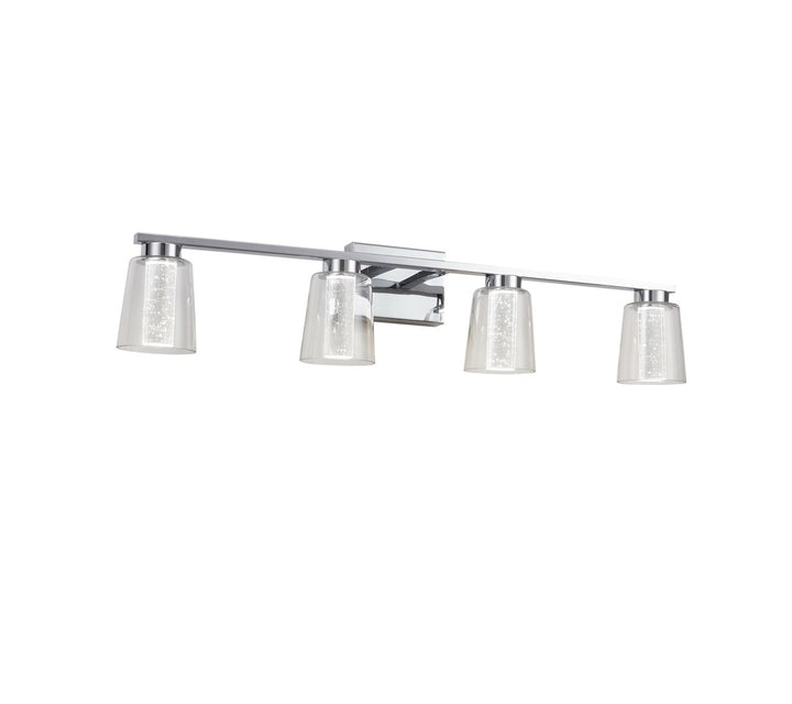 Collection 4-Light Bathroom Vanity Fixture Chrome by Artcraft