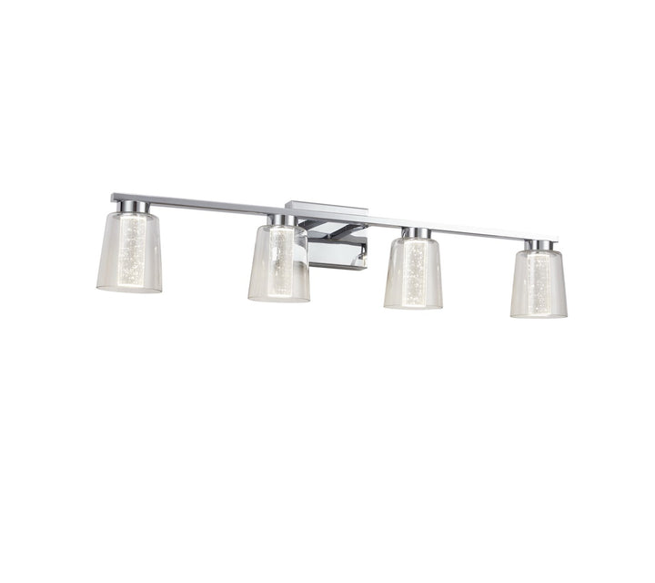Collection 4-Light Bathroom Vanity Fixture Chrome