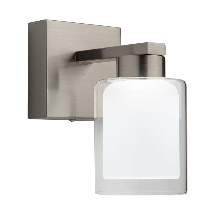 Collection 1-Light Bathroom Sconce Brushed Nickel