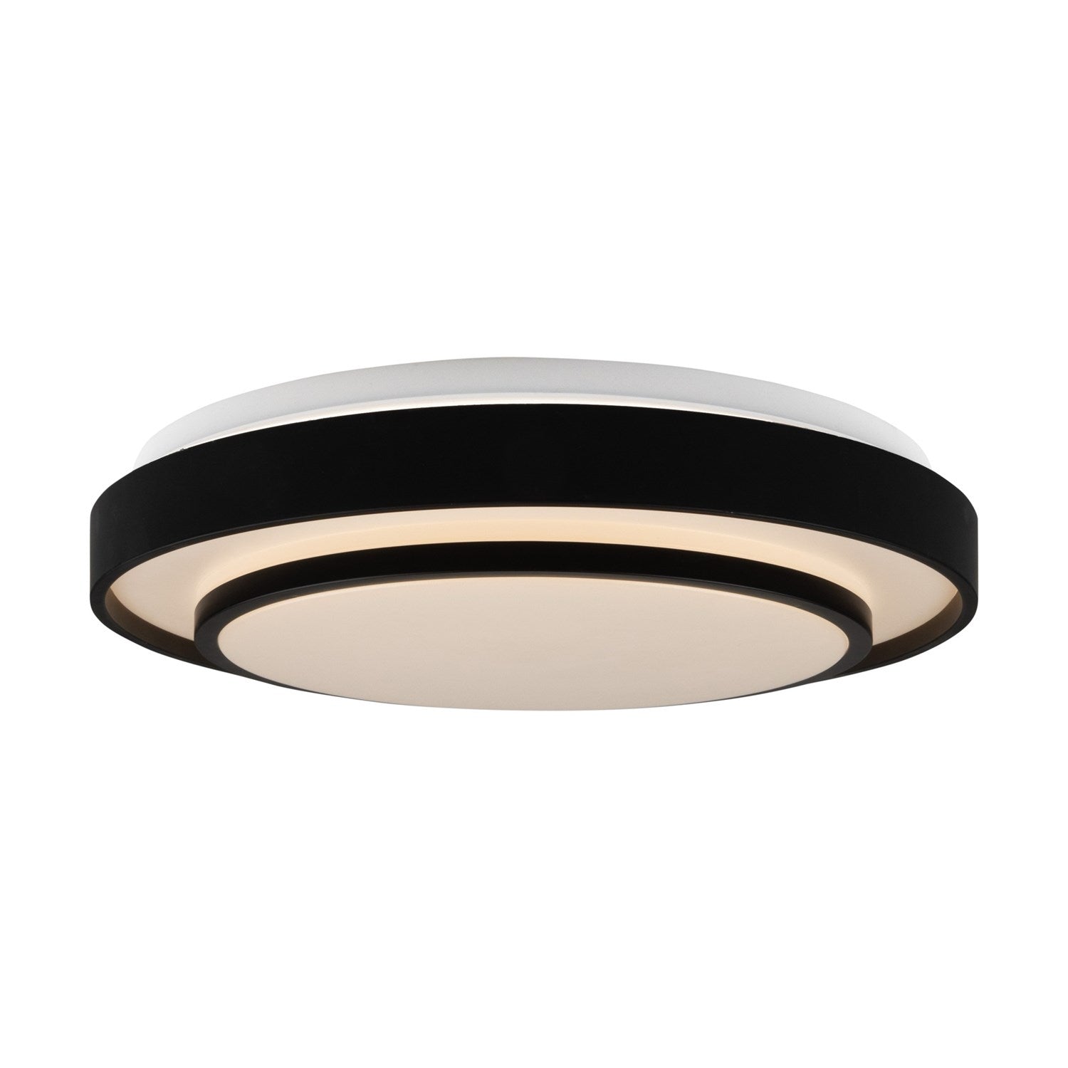 Collection 1-Light 15" Flush Mount Black by Artcraft