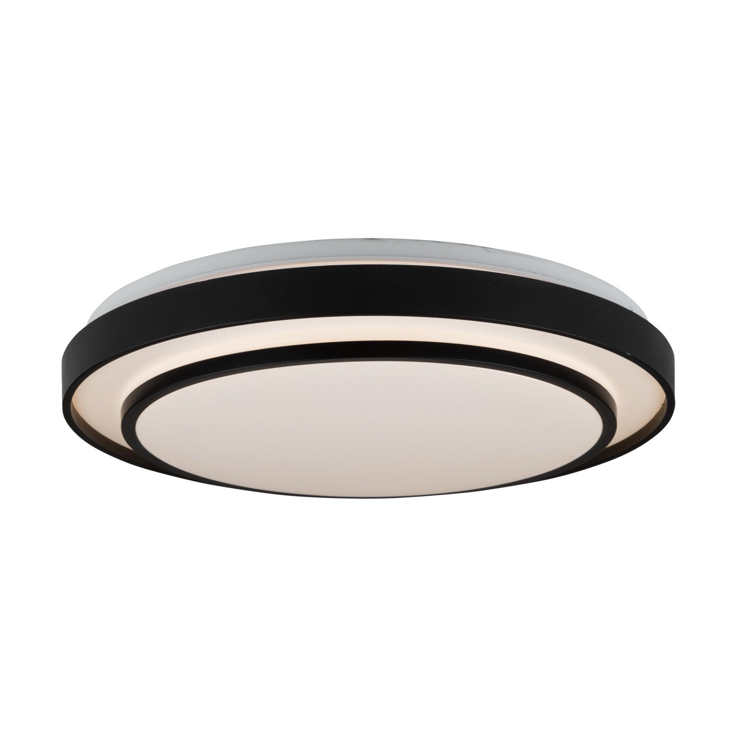 Collection 1-Light 19" Flush Mount Black by Artcraft