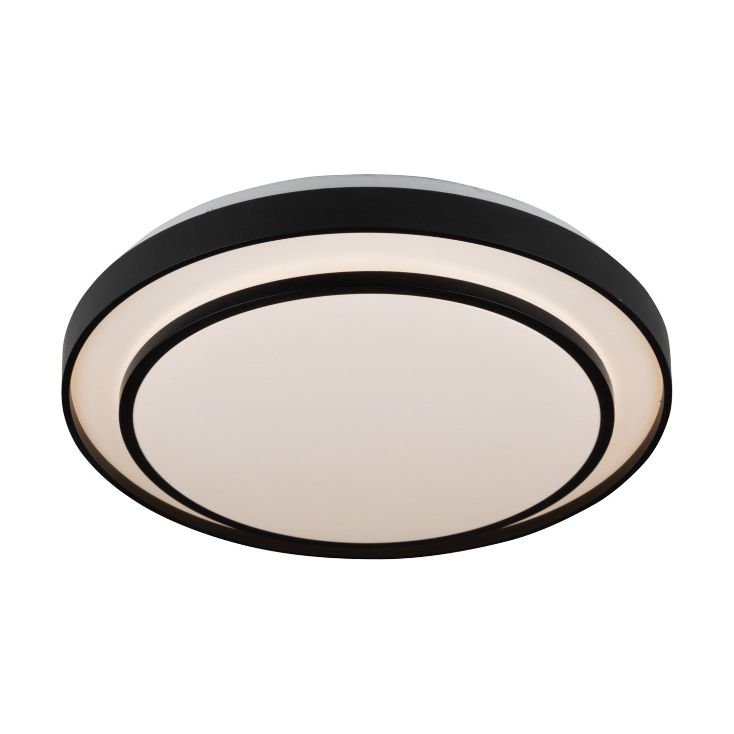 Collection 1-Light 19" Flush Mount Black