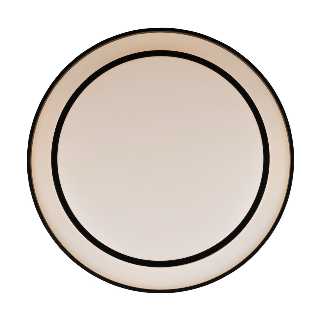 Collection 1-Light 19" Flush Mount Black