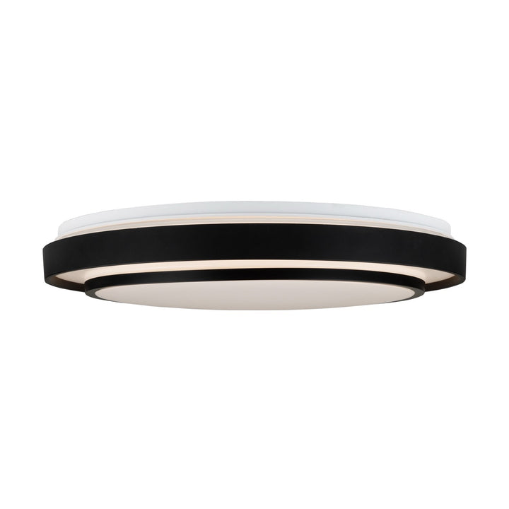 Collection 1-Light 19" Flush Mount Black