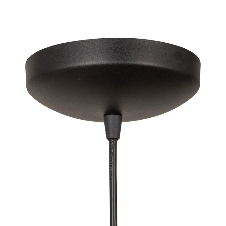 Collection 1-Light Pendant Black And Brushed Brass