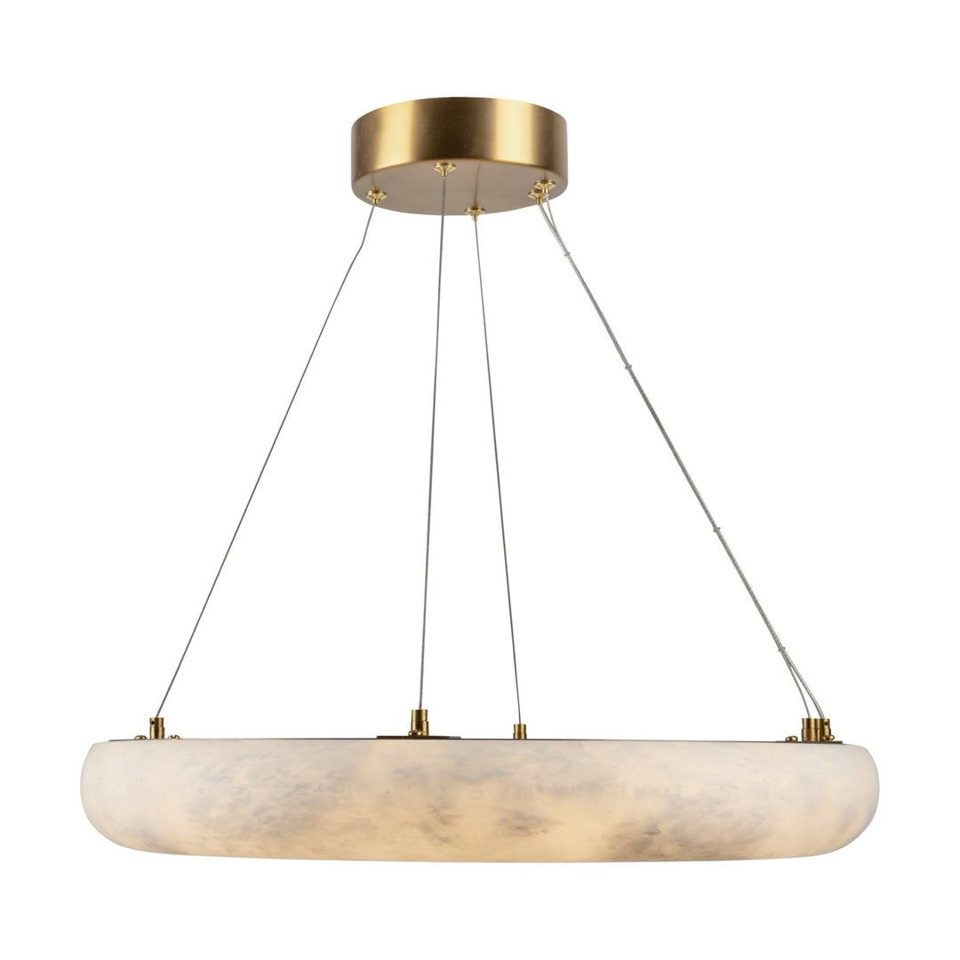 Collection 1-Light 19" Chandelier Brushed Brass