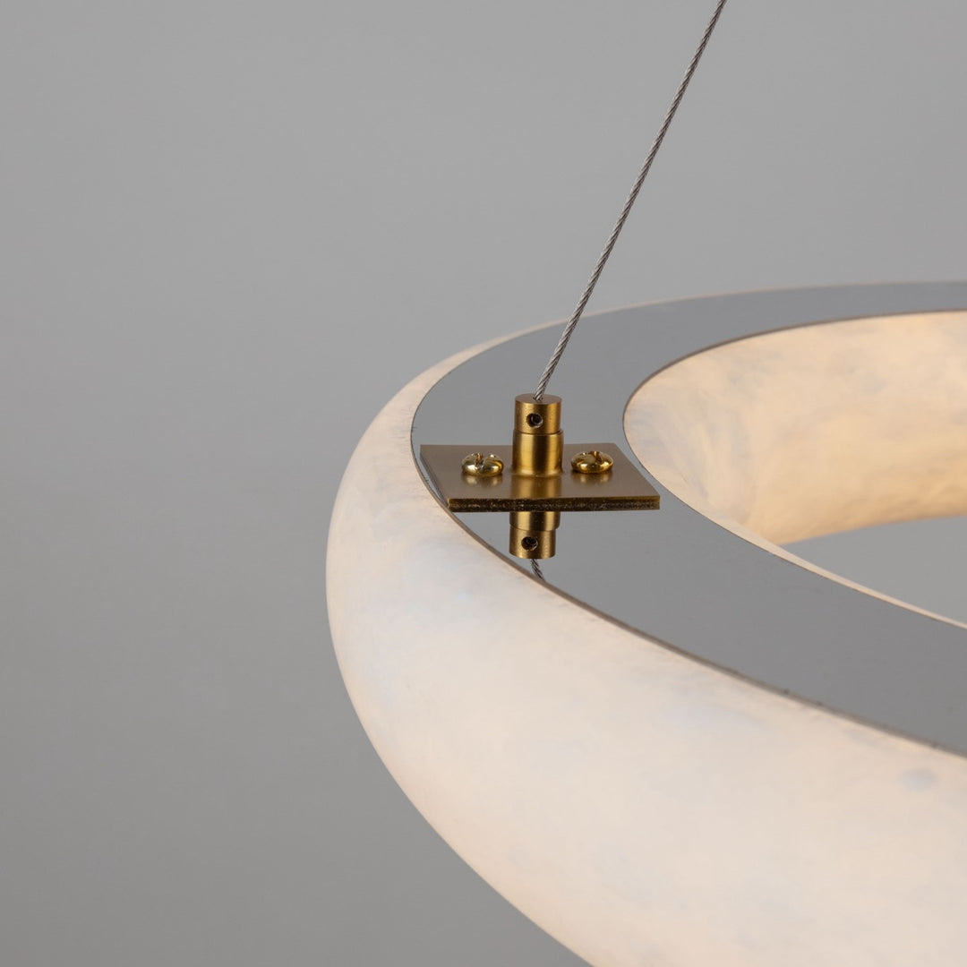 Collection 1-Light 19" Chandelier Brushed Brass