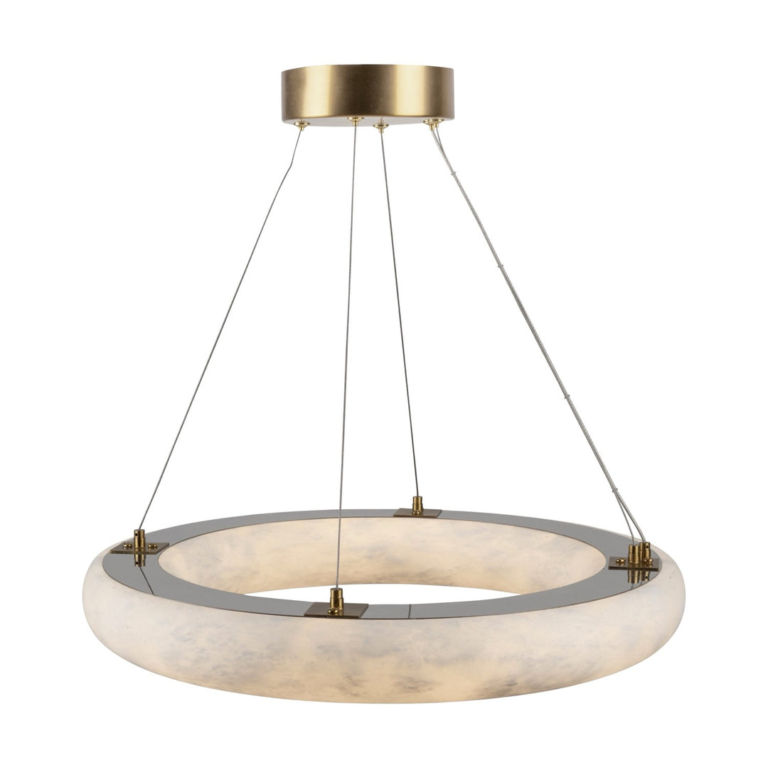 Collection 1-Light 19" Chandelier Brushed Brass