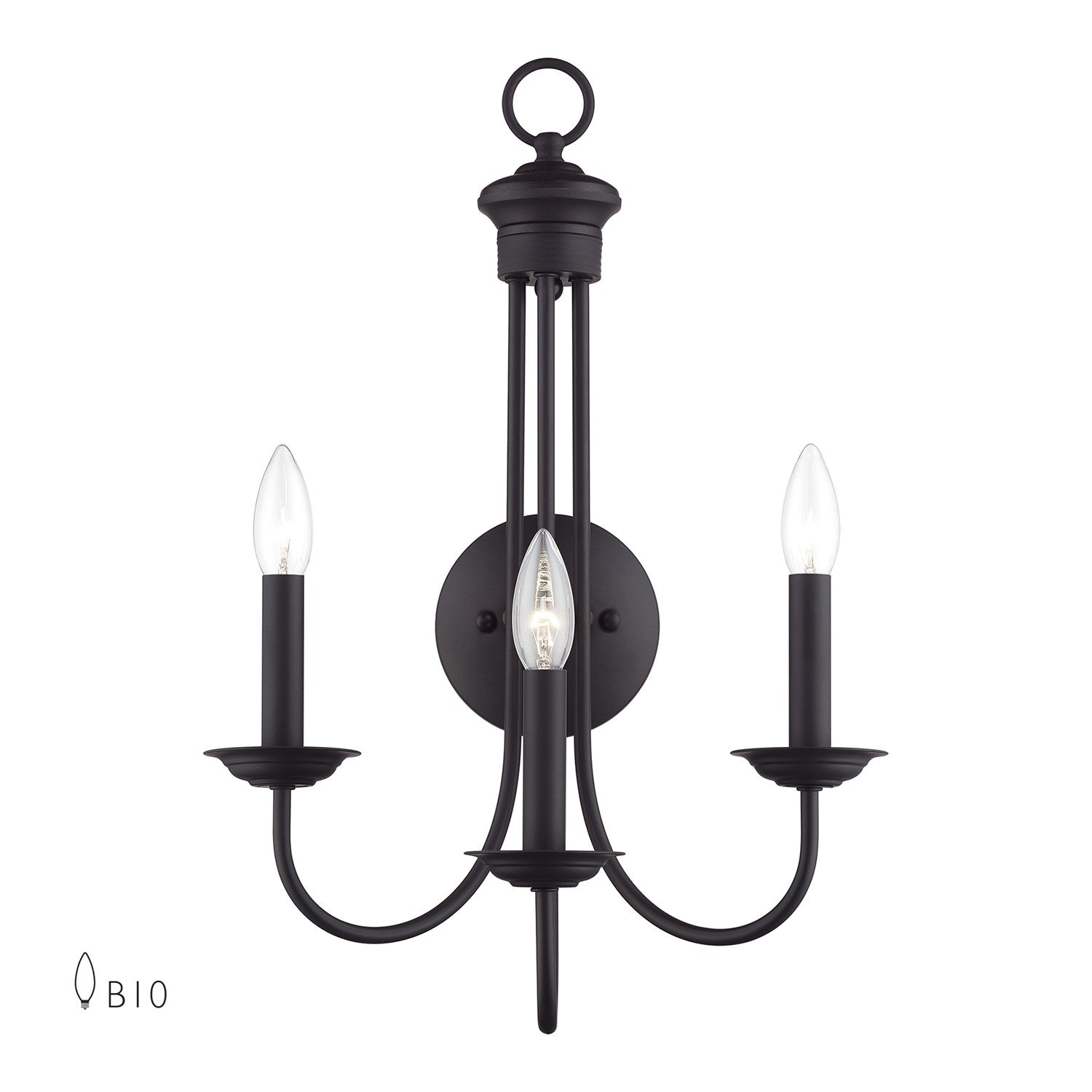 3 Light Bronze Extra Large Wall Sconce by Livex Lighting
