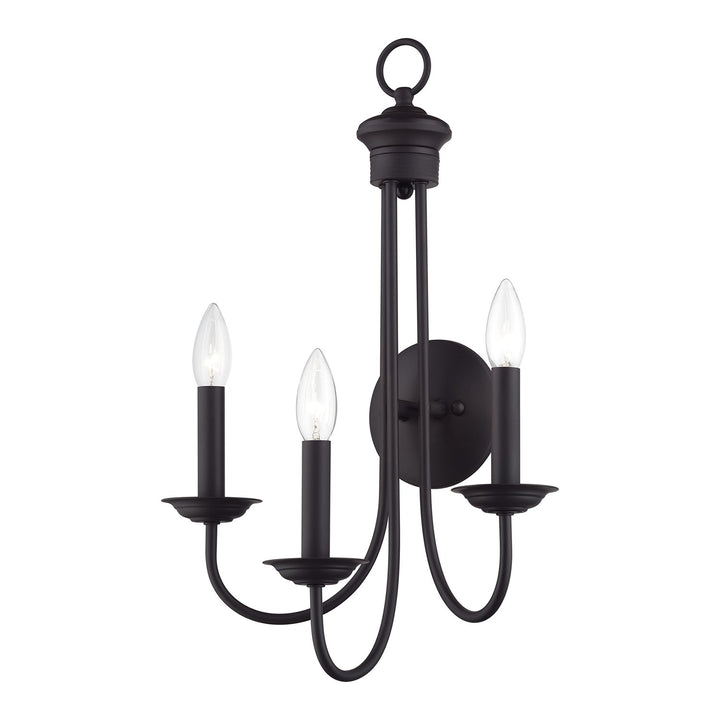 3 Light Bronze Extra Large Wall Sconce
