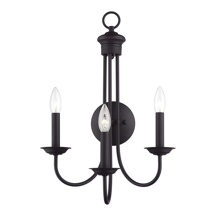 3 Light Bronze Extra Large Wall Sconce