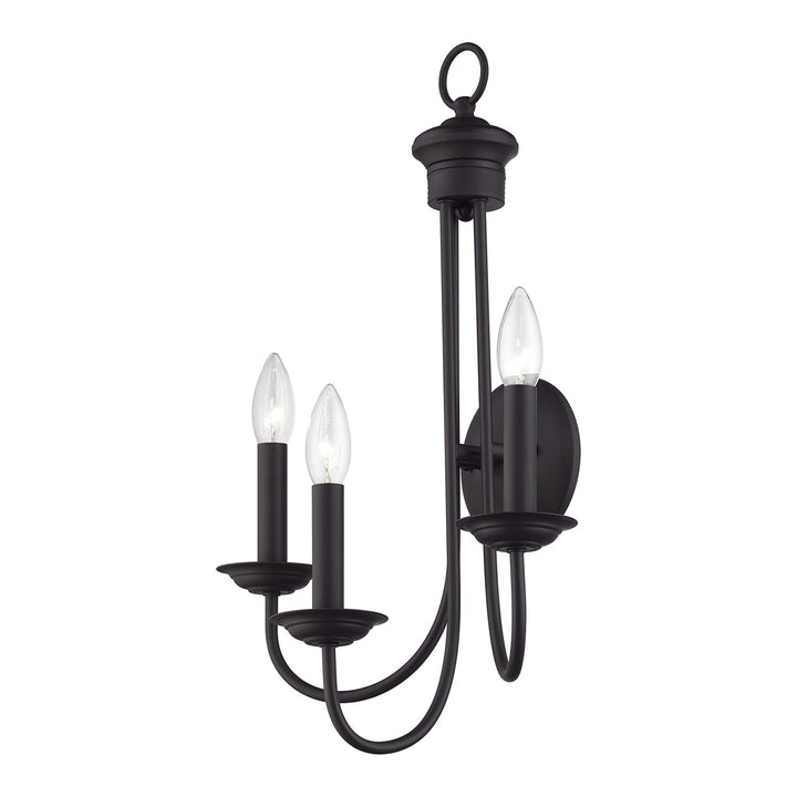 3 Light Bronze Extra Large Wall Sconce