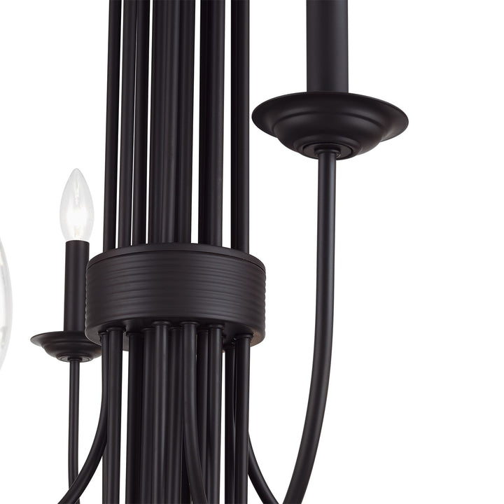 24 Light Bronze Grande Foyer Chandelier