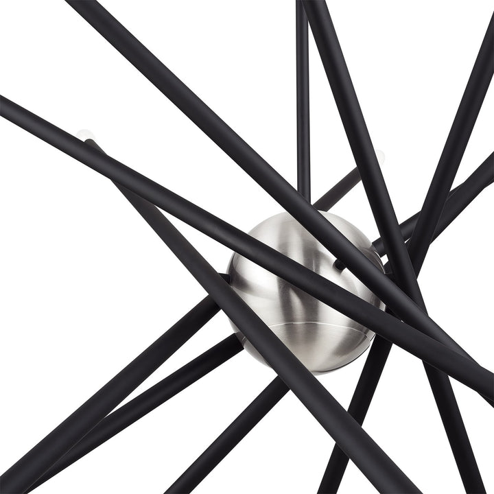 16 Light Black Grande Foyer Chandelier