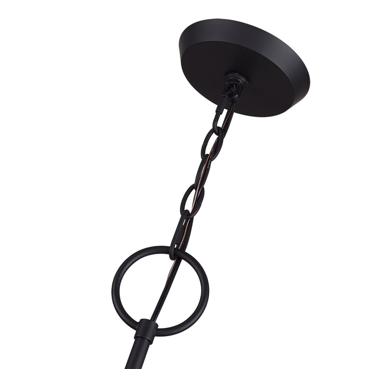 16 Light Black Grande Foyer Chandelier
