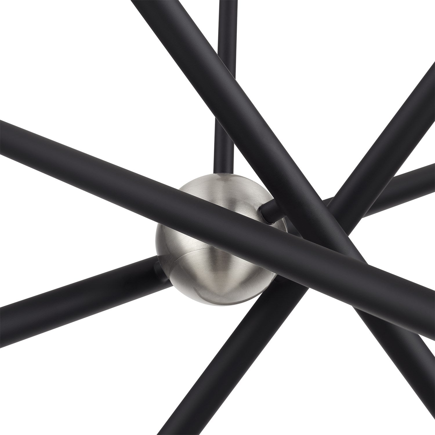 8 Light Black Chandelier