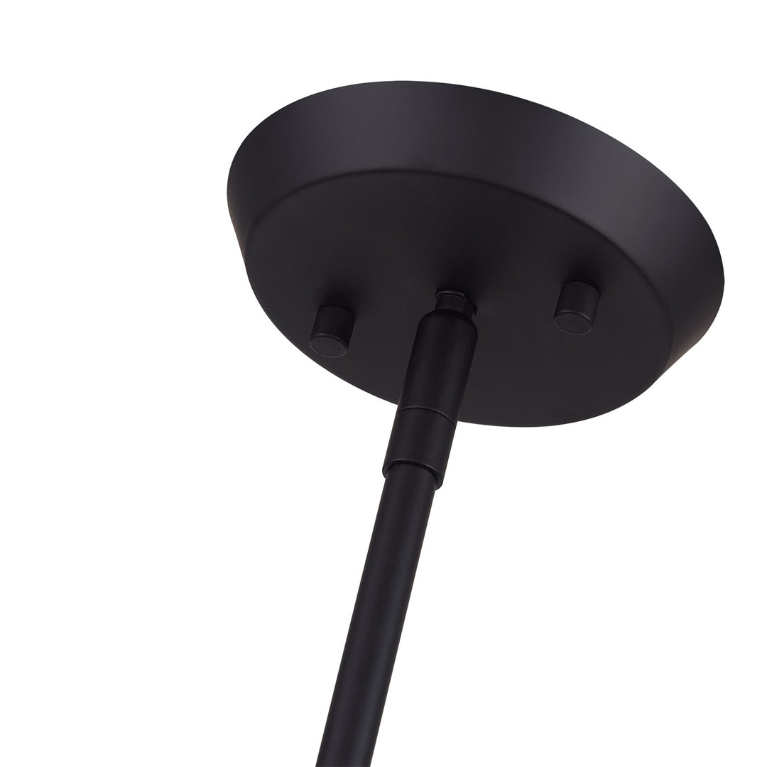 8 Light Black Chandelier