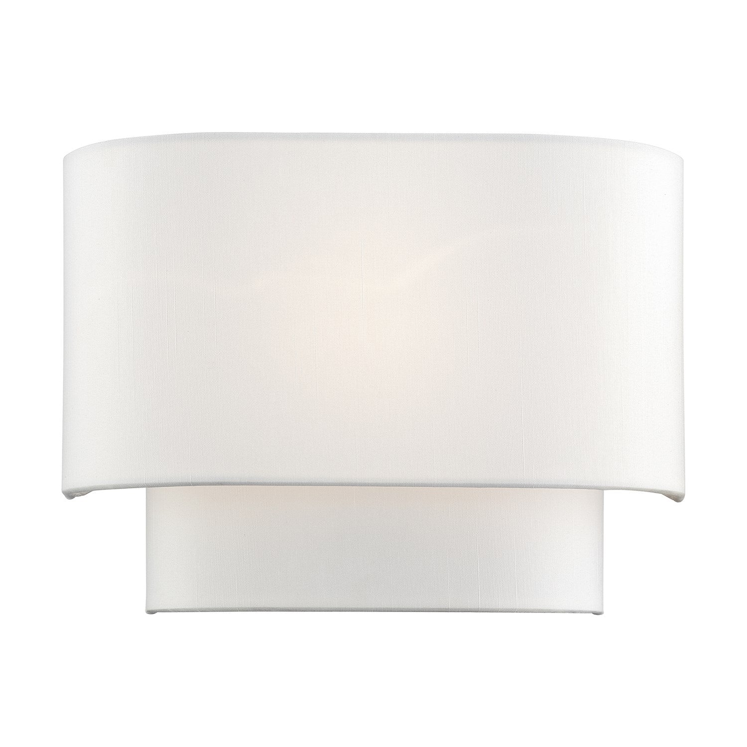 1 Light White Ada Sconce by Livex Lighting