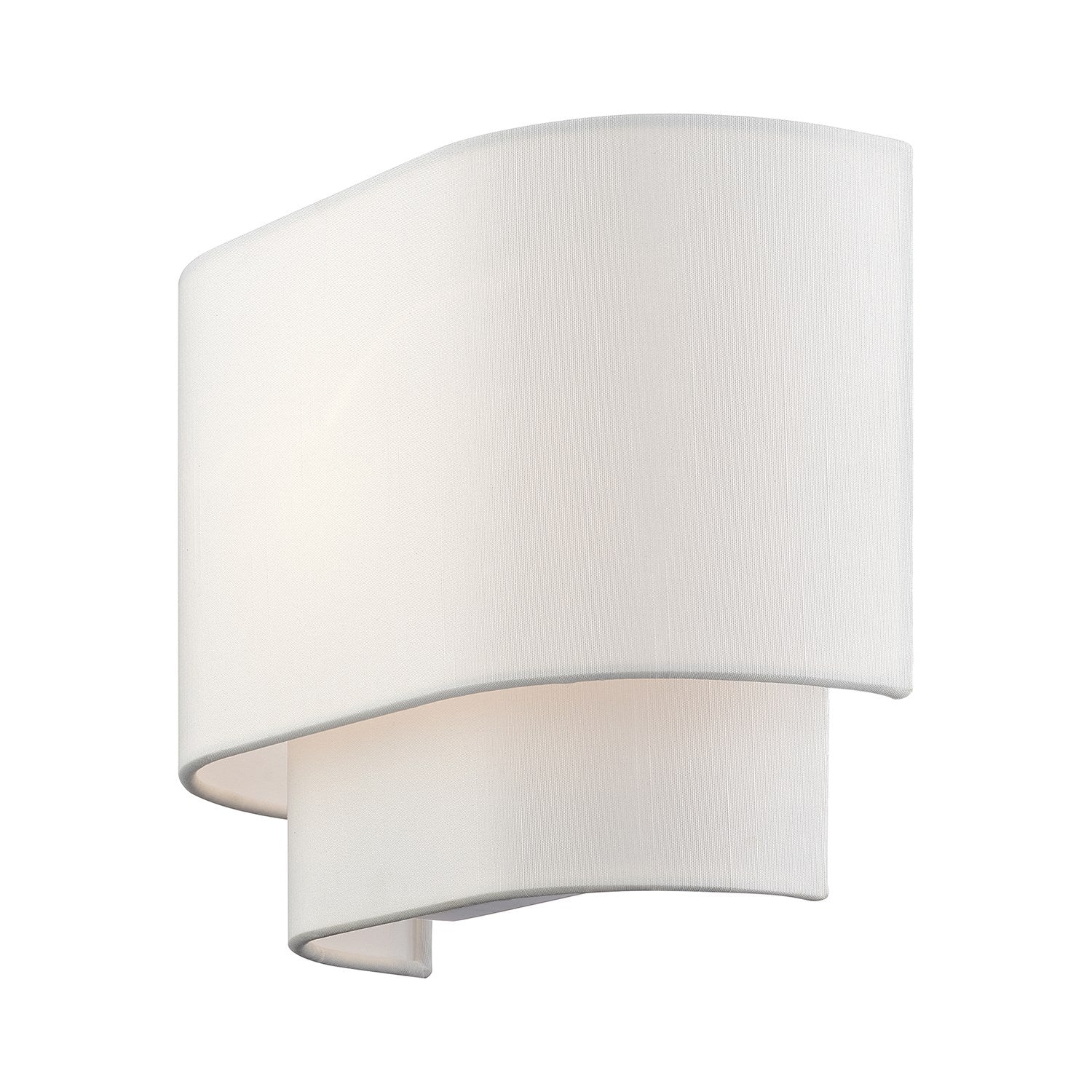 1 Light White Ada Sconce