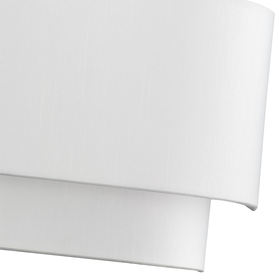1 Light White Ada Sconce