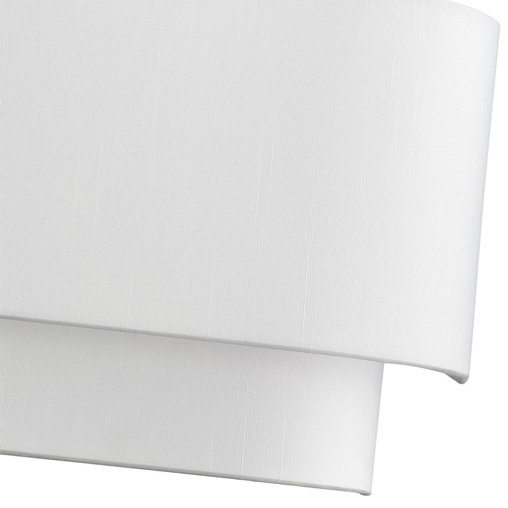 1 Light White Ada Sconce