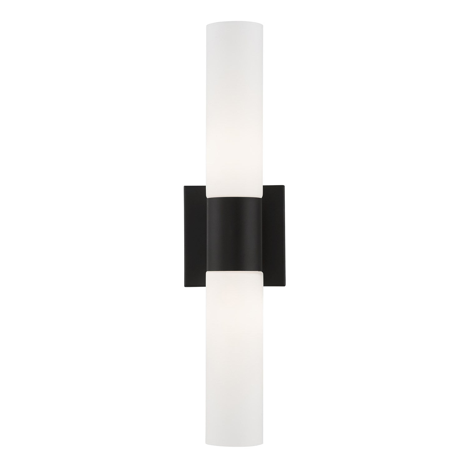 2 Light Black Ada Vanity Sconce