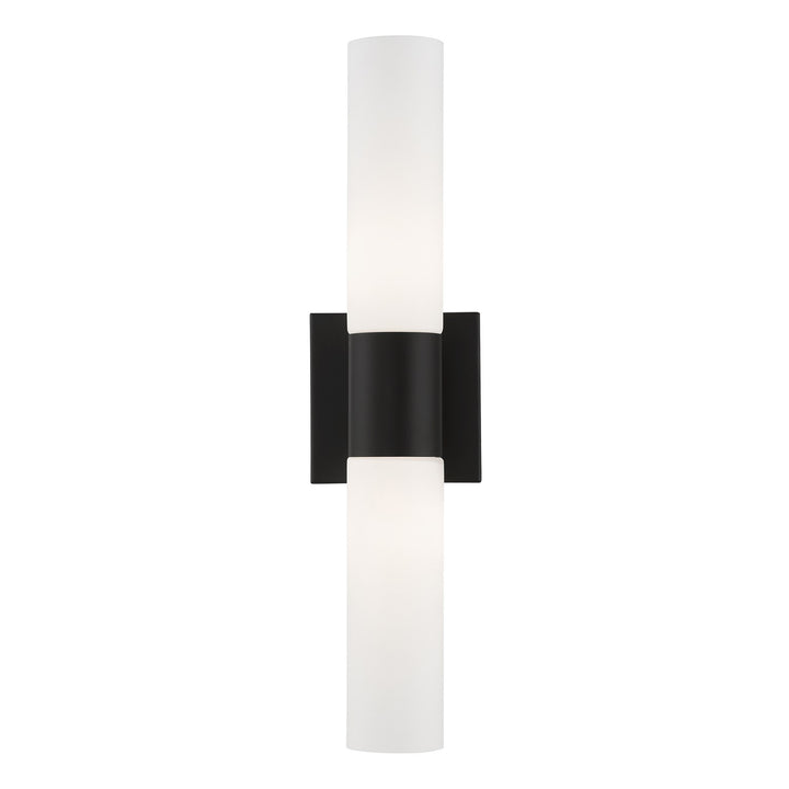 2 Light Black Ada Vanity Sconce