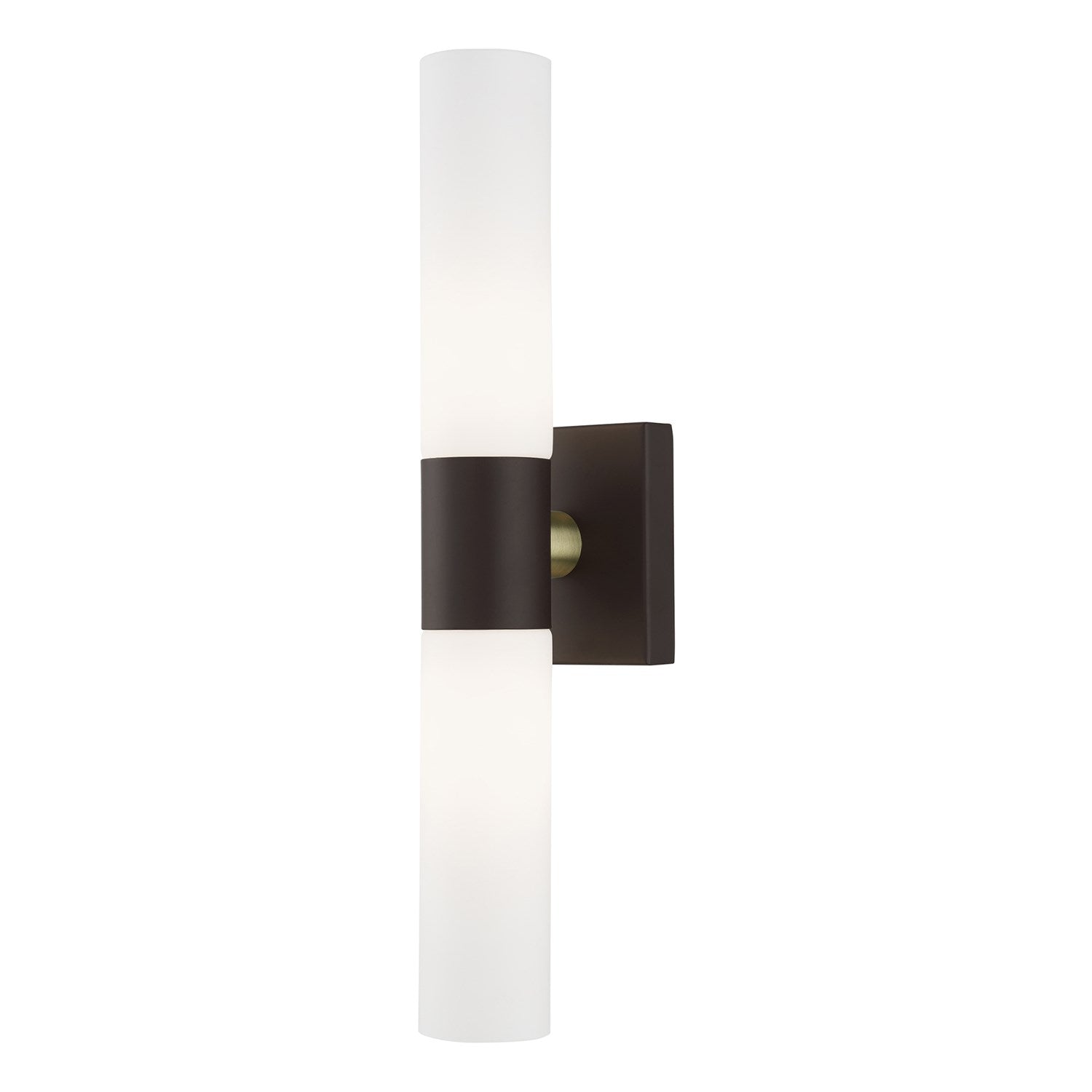 2 Light Bronze Ada Vanity Sconce by Livex Lighting