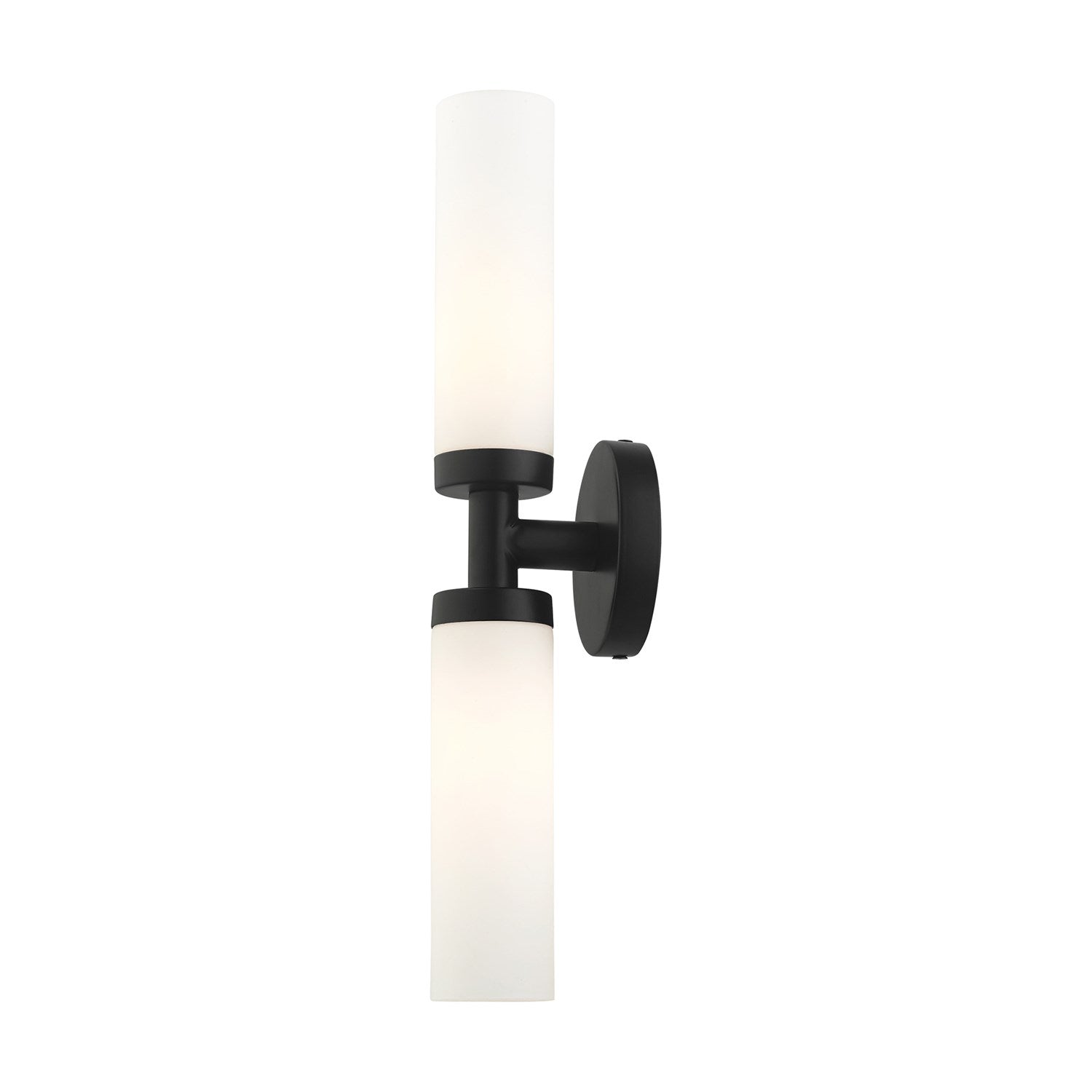 2 Light Black Ada Vanity Sconce