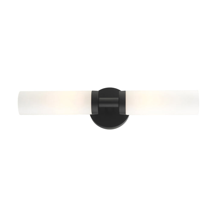 2 Light Black Ada Vanity Sconce
