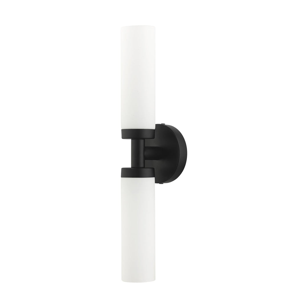 2 Light Black Ada Vanity Sconce