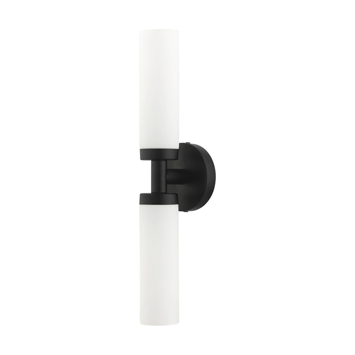 2 Light Black Ada Vanity Sconce