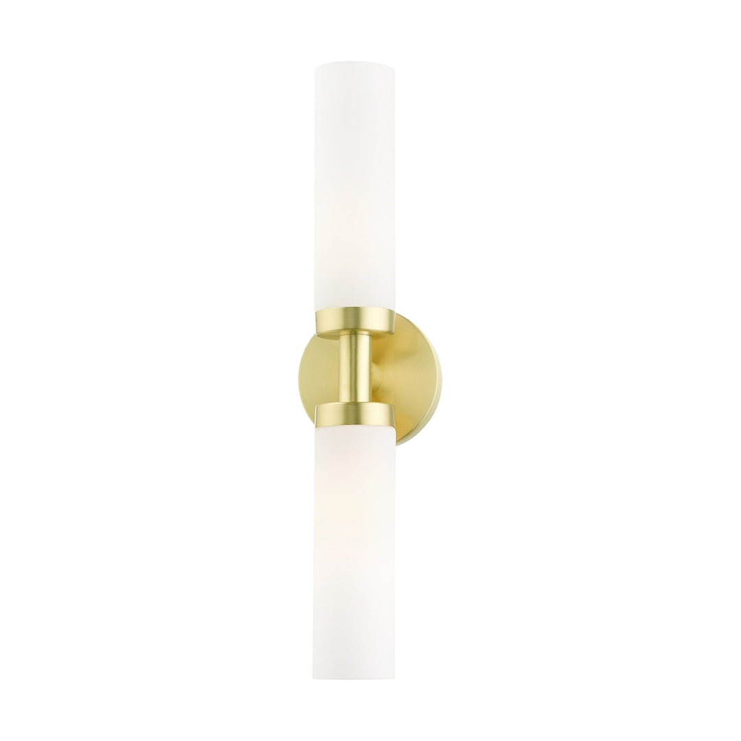2 Light Satin Brass Ada Vanity Sconce