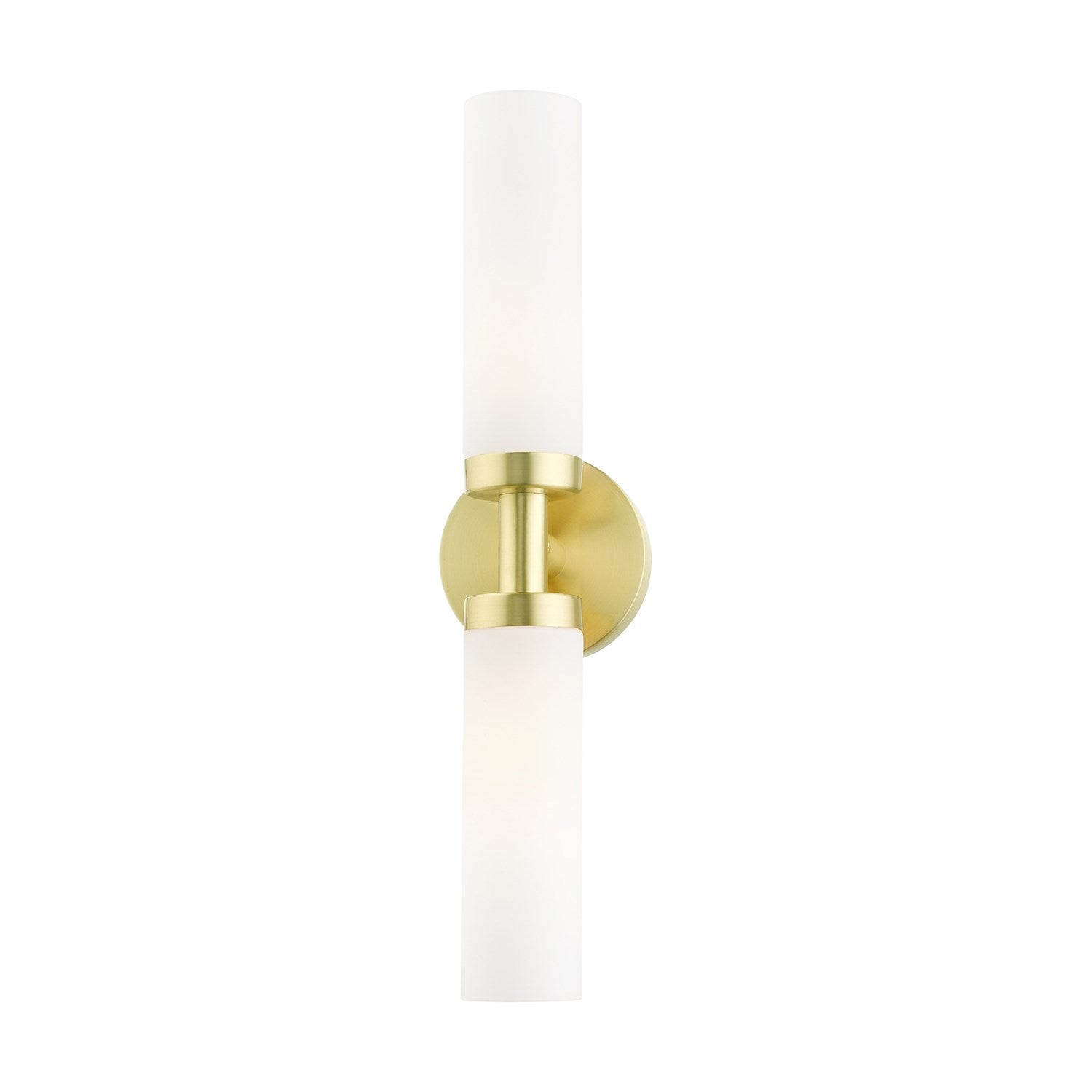 2 Light Satin Brass Ada Vanity Sconce
