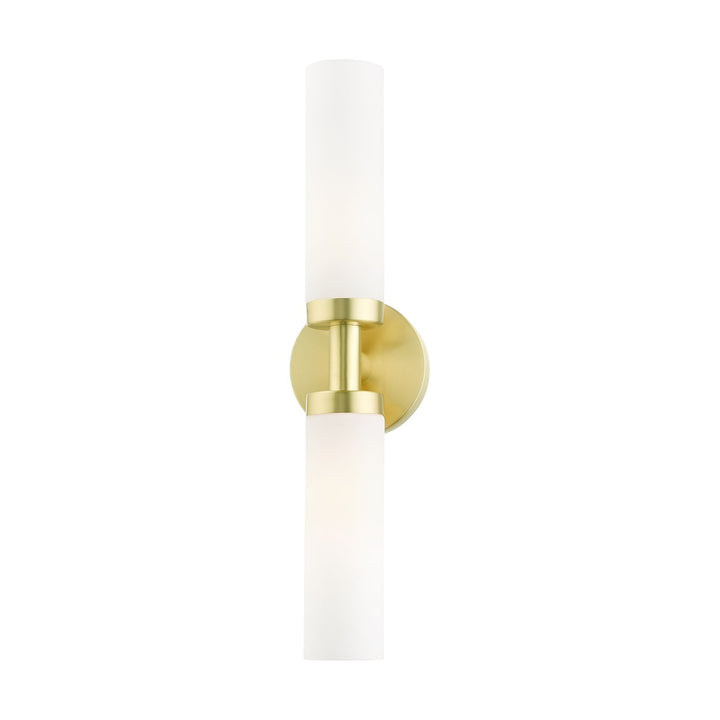 2 Light Satin Brass Ada Vanity Sconce