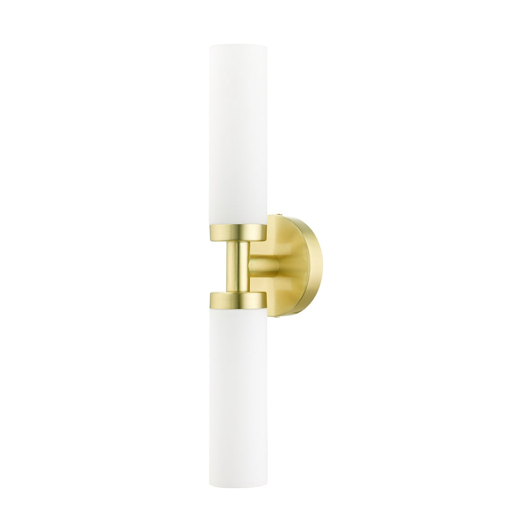 2 Light Satin Brass Ada Vanity Sconce
