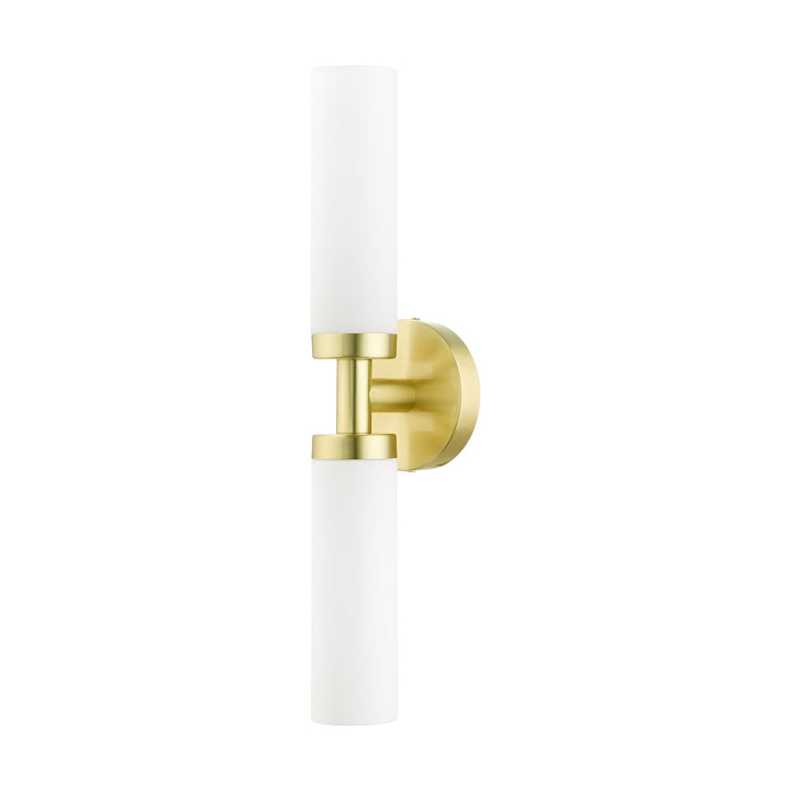 2 Light Satin Brass Ada Vanity Sconce