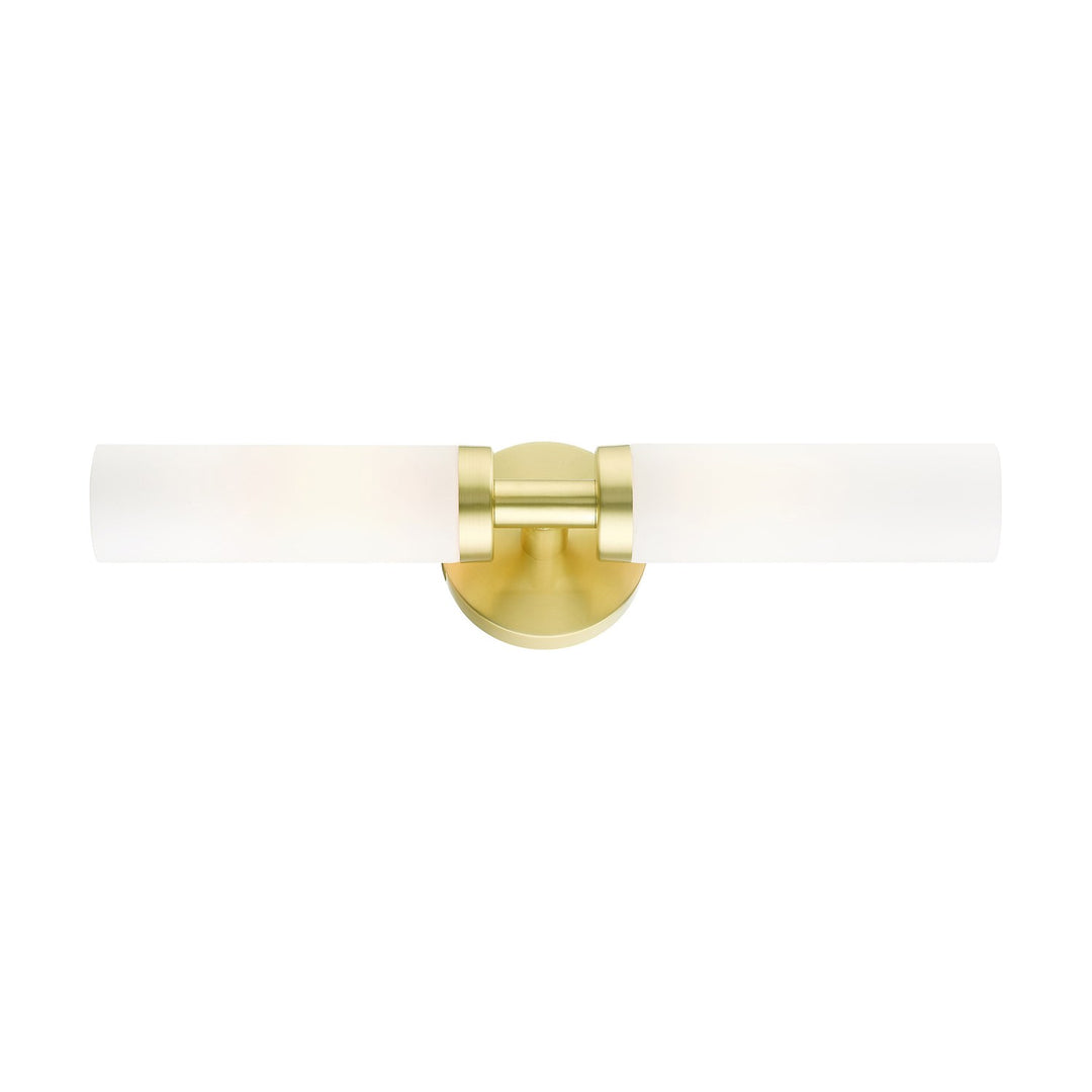 2 Light Satin Brass Ada Vanity Sconce
