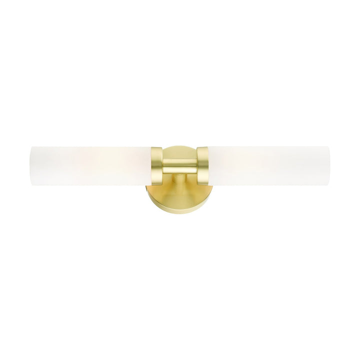 2 Light Satin Brass Ada Vanity Sconce