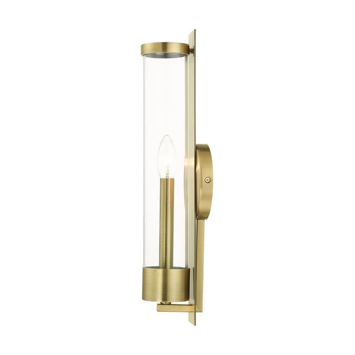 1 Light Antique Brass Ada Single Sconce