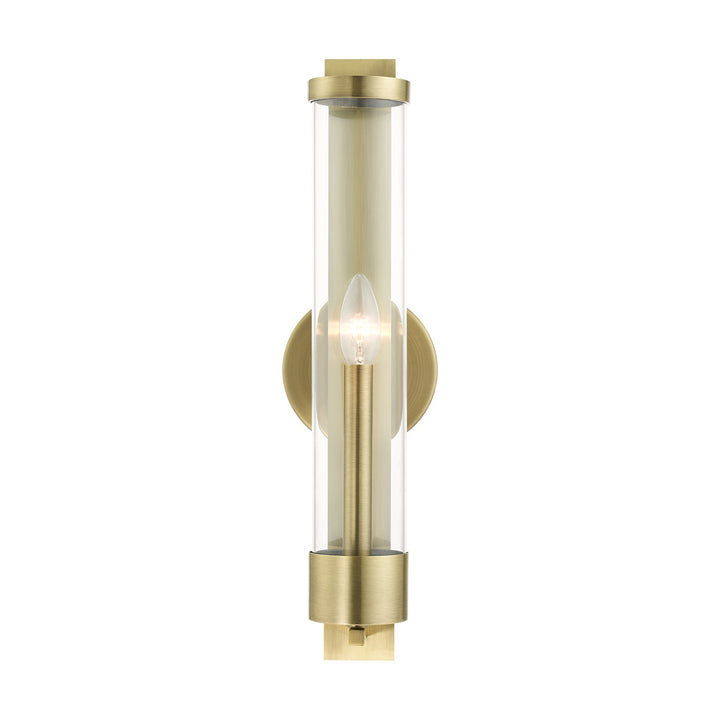 1 Light Antique Brass Ada Single Sconce
