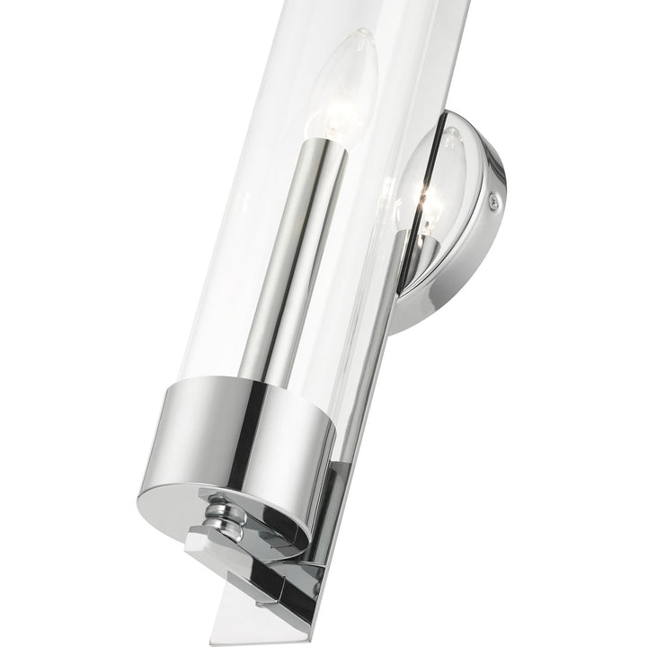 1 Light Polished Chrome Ada Single Sconce