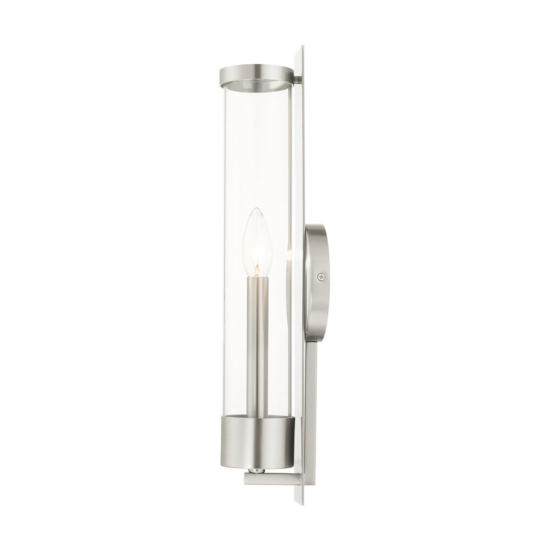 1 Light Brushed Nickel Ada Single Sconce