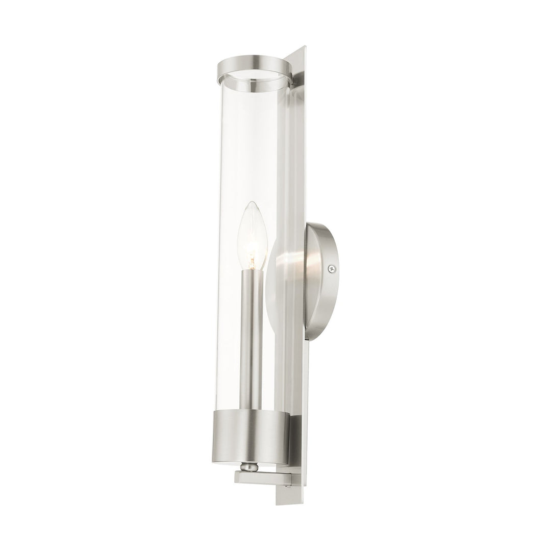 1 Light Brushed Nickel Ada Single Sconce