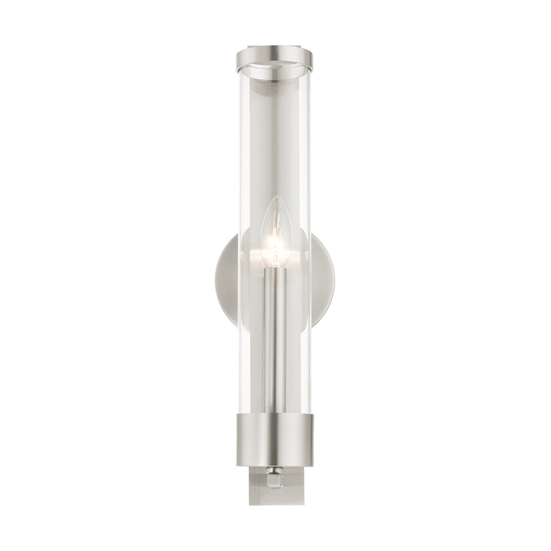 1 Light Brushed Nickel Ada Single Sconce