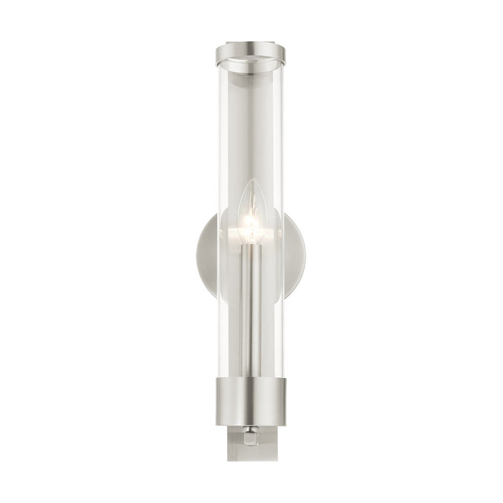 1 Light Brushed Nickel Ada Single Sconce